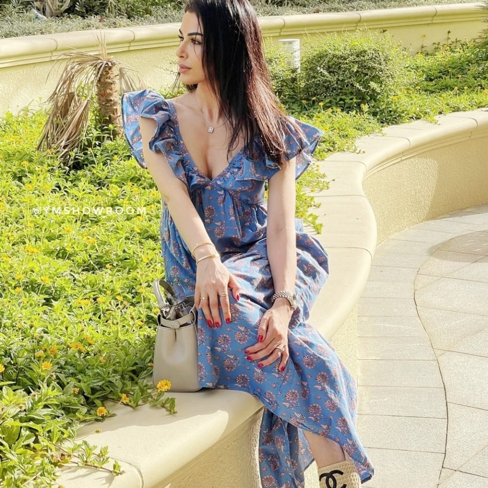 🔥Last 1🔥MANGO Cotton maxi dress - Picture 8 of 8